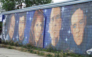 Star Trek Wall Mural in Vulcan, Alberta