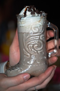 Hot Chocolate in Boot Mug