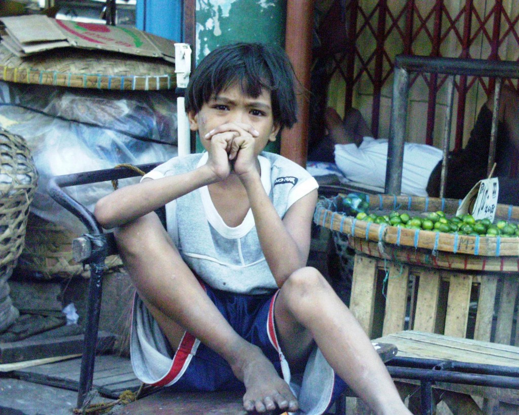Pondering Girl - Colon, Cebu