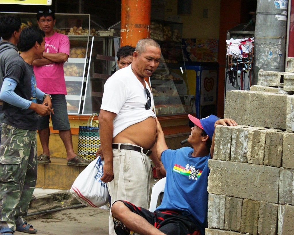 Belly Rubbing - Carbon Market - Cebu