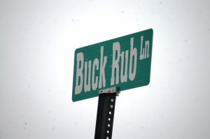 Buck Rub Lane