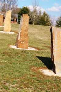 Kentucky Stonehenge pillars