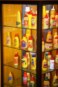 Mustard Display - Plastic Bottles