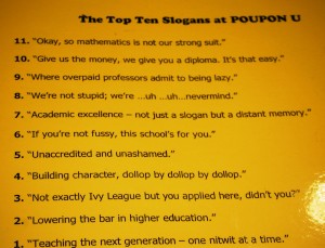 Top Ten Reasons