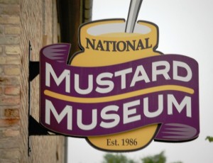 National Mustard Museum Sign, Middleton, WI