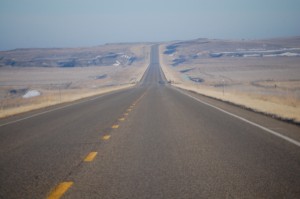 Montana State Highway 59 heading north