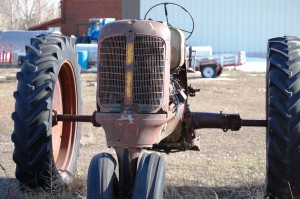 Old tractor in Thornton