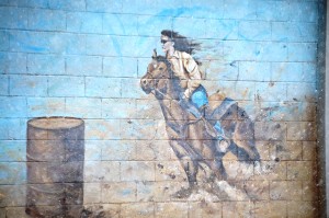 Fairgrounds Wall Mural - Blackfoot, Idaho