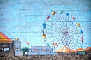 Fairgrounds Wall Mural