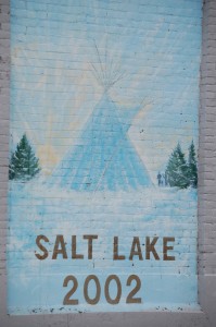 Salt Lake Mural near Tent and Awning Shop - Blackfoot, Idaho