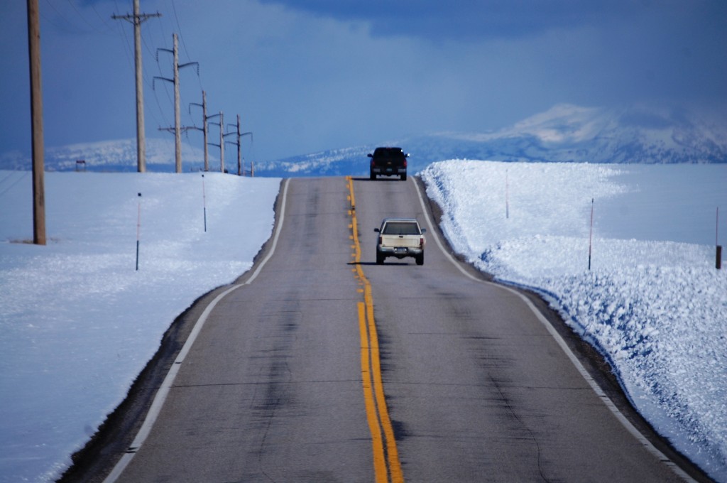 Snowy Scenes along highway 32