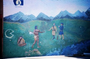 Mural in Dillon, Montana