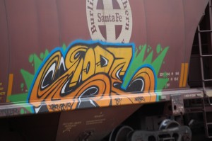 Train Graffiti