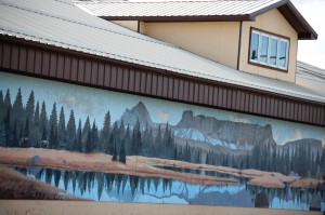 Another nice mural in Browning, Montana