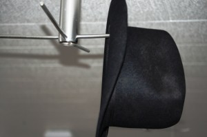 Hat hanger in the Dining Room