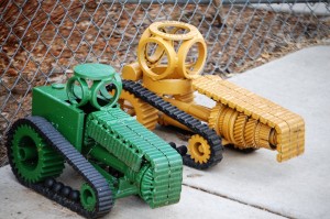 Benjamin's creations - a couple of tractors