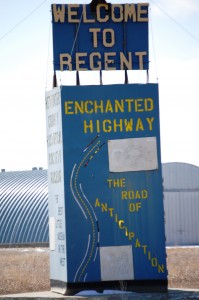 Welcome to Regent and Enchanted Highway Road Map