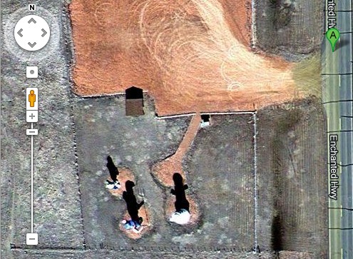 Tin Family as seen from Google Maps satellite view
