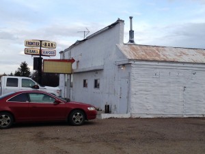 Frontier Restaurant near Shelby, Montana