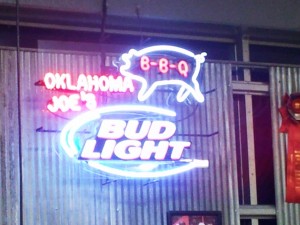 Oklahoma Joe's Neon