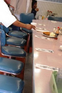 Counter Seating - Diner Style