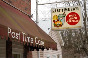 Past Time Cafe storefront - Crab Orchard, Kentucky