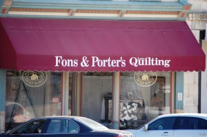 Fon's and Porters Quilt Shop - Winterset, Iowa