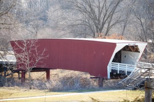 Side view of the Cedar Bridge