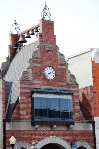 Small Clock Tower in Pella