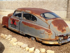 Antique Archaeology's famous old car