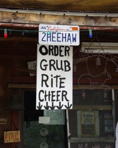 Order Rite Cheer at Hillbilly Hot Dogs in Lesage, WV