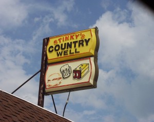 Stinky's Sign - Gilboa, Ohio