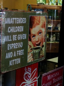 Unusual sign seen in a shop in Shelby