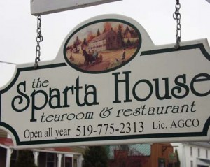 Sparta House Tearoom - Sparta, Ontario