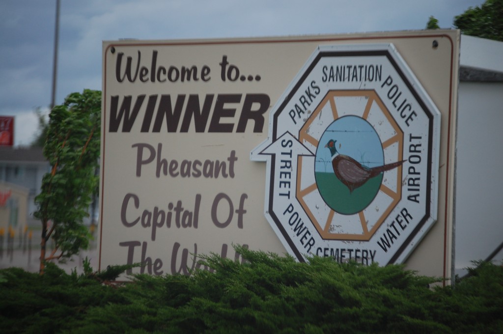 Welcome to Winner, SD - Pheasant Capital of the World