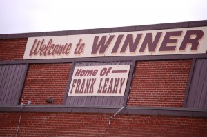 Welcome to Winner - Home of Frank Leahy
