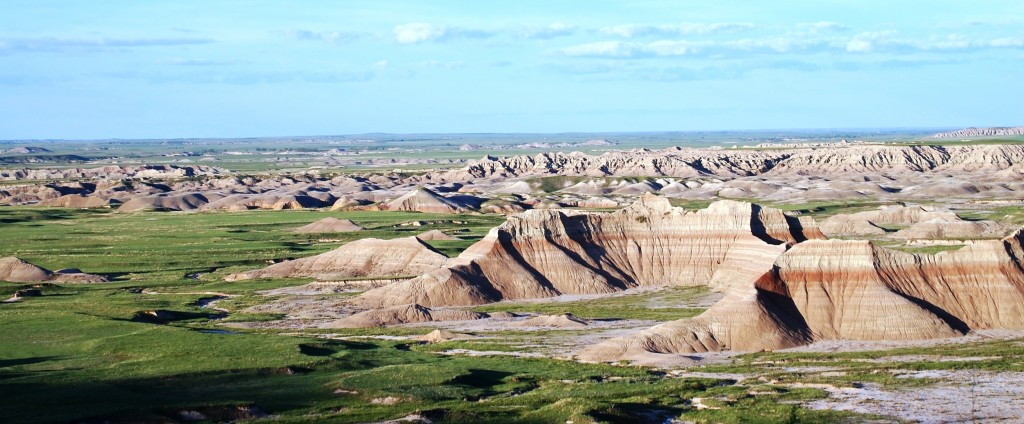 Sunset at the Badlands