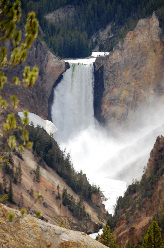 Upper Falls of Yellowstone River from Artist's Point