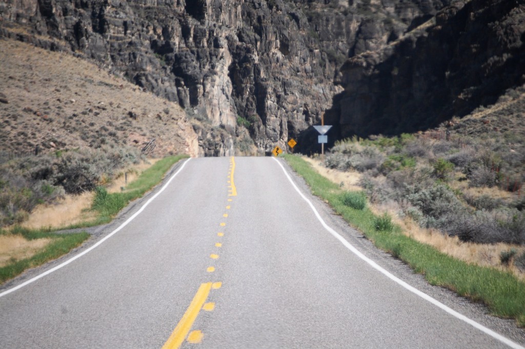 Grandview Canyon on US 93 - northern section of the Peaks to Craters Scenic Byway