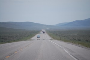 US 30 South of Cokeville, WY