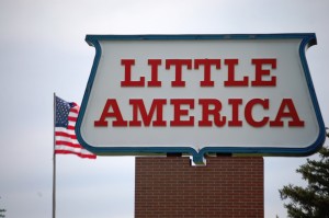 Famous Little America sign