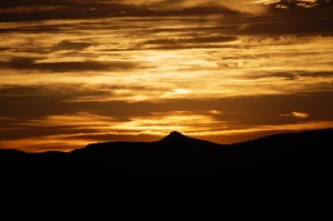 Another view of sunset from Yampa