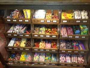 Candy Counter at Edgar's