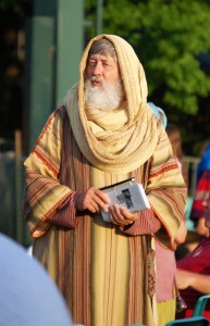 One of the actors who portrays the prophet Lehi, who led his family out of Jerusalem