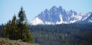 Purple Mountain Majesties - Sawtooth range in Central Idaho