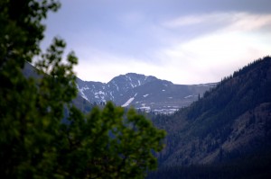 Mountain Scene from Route 24 in Colorado
