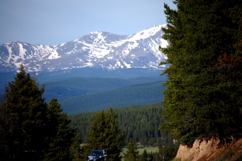 The Sawatch Range - includes Mt. Elbert, the highest peak in the Rockies at 14,400 feet