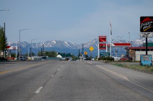 Entering Leadville, Colorado