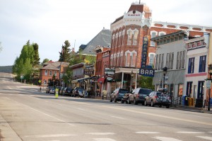 Main street in Leadville, Colorado