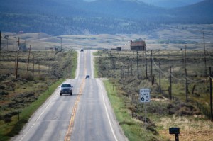 US 24 west out of Leadville, Colorado
